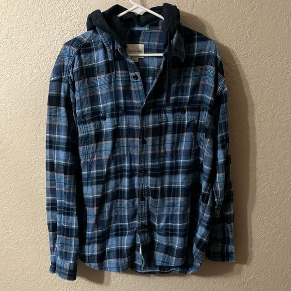 AE Hooded Flannel - Picture 4 of 7